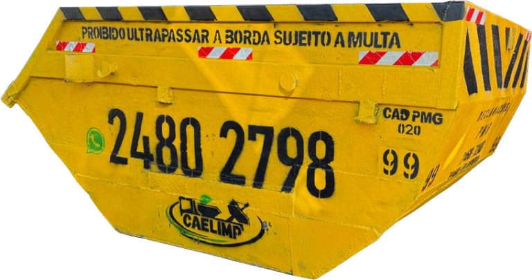 Caçamba de entulho Caelimp